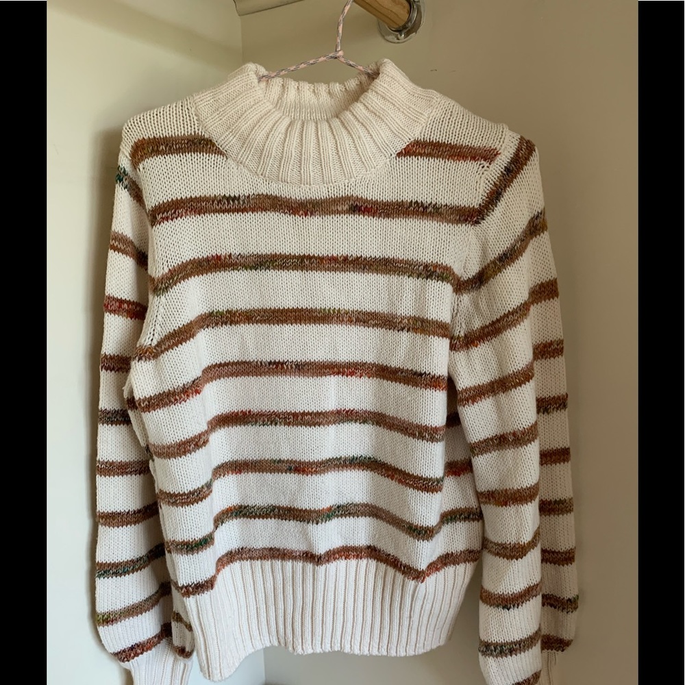 Madewell striped knit sweater